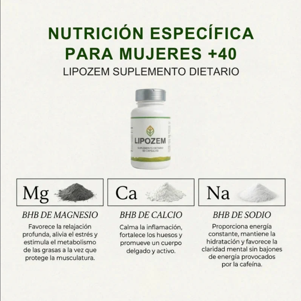 LIPOZEM®  | Menos hinchazón, menos peso, más vos.